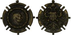 World Coins - Serbia, Médaille commémorative de Serbie, WAR, Medal, 1918, Excellent Quality
