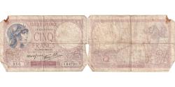 World Coins - France, 5 Francs, Violet, 1939-10-19, V.64770, VF(20-25)
