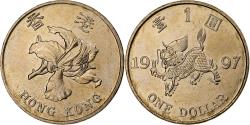 World Coins - Hong Kong, Dollar, 1997, Copper-nickel, , KM:75