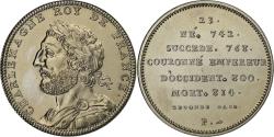 World Coins - France, Medal, Les Rois de France, Charlemagne, Copper-nickel,
