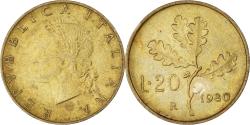 World Coins - Coin, Italy, 20 Lire, 1980, Rome, , Aluminum-Bronze, KM:97.2