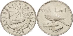 World Coins - Coin, Malta, Lira, 1986, , Nickel, KM:82