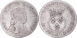 World Coins - Coin, France, Louis XV, 1/10 Écu Vertugadin, 12 Sols, 1/10 ECU, 1716
