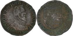 World Coins - Principality of Sedan, Henri de la Tour d'Auvergne, Liard, 1614, Raucourt