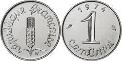 World Coins - France, Centime, Épi, 1974, Paris, FDC, Stainless Steel, , Gadoury:91