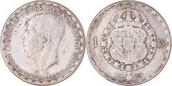 World Coins - Coin, Sweden, Gustaf V, Krona, 1942, , Silver, KM:814