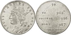 World Coins - France, Medal, Louis V, History, , Tin