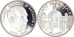 World Coins - France, Medal, Les Présidents de la République, Valery Giscard d'Estaing