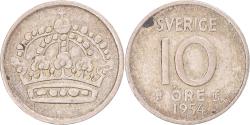 World Coins - Coin, Sweden, 10 Öre, 1954