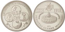 World Coins - France, Medal, Les femmes de la Grande Guerre, The Fifth Republic, History