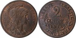 World Coins - France, 2 Centimes, Dupuis, 1914, Paris, Bronze, , Gadoury:107, KM:841