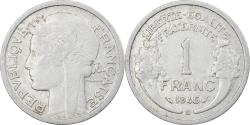 World Coins - Coin, France, Morlon, Franc, 1945, Beaumont le Roger, , Aluminum