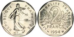 World Coins - Coin, France, Semeuse, 2 Francs, 1994, , Nickel, Gadoury:547