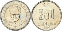 World Coins - Coin, Turkey, 250000 Lira, 2004