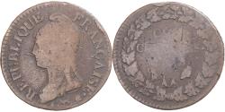 World Coins - Coin, France, Dupré, 5 Centimes, Metz, , Copper, Gadoury:126/126a