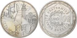 World Coins - France, 10 Euro, Limousin, 2011, Pessac, Silver,