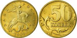 World Coins - Coin, Russia, 50 Kopeks, 2003, Saint-Petersburg, , Brass, KM:603