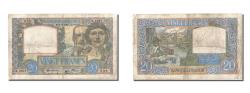 World Coins - Banknote, France, 20 Francs, 20 F 1939-1942 ''Science et Travail'', 1940