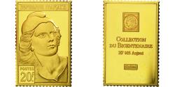 World Coins - France, Medal, Timbre, Bicentenaire, Postes, 20 Francs, , Vermeil