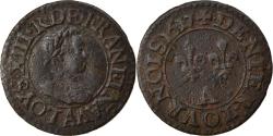 World Coins - Coin, France, Louis XIII, Denier Tournois, 1617, Paris, , Copper
