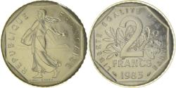 World Coins - Coin, France, Semeuse, 2 Francs, 1983, Paris, FDC, , Nickel, KM:942.1