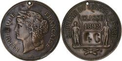 World Coins - France, Medal, Troisième République, Souvenir du Tirage au Sort, Classe, 1892