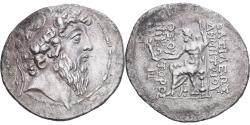Ancient Coins - Seleukid Kingdom, Demetrios II, Tetradrachm, 129-128 BC, Antioch, Silver