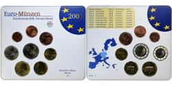 World Coins - GERMANY - FEDERAL REPUBLIC, Set 1 ct. - 2 Euro, FDC, Coin card, 2003, Berlin