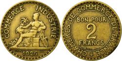 World Coins - Coin, France, Chambre de commerce, 2 Francs, 1926, Paris,