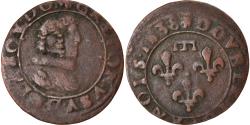World Coins - Coin, France, DOMBES, Gaston d'Orléans, Double Tournois, 1638, Trévoux