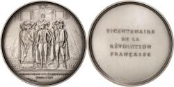 World Coins - France, Medal, French Fifth Republic, History, , Bronze