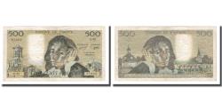 World Coins - France, 500 Francs, Pascal, 1978, 1978-10-05, EF(40-45), Fayette:71.18, KM:156d