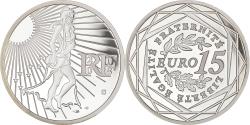 World Coins - France, Semeuse, 15 Euro, 2008, Paris, BE, , Silver, KM:1535