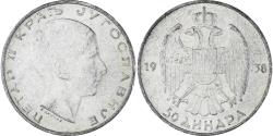 World Coins - Coin, Yugoslavia, Petar II, 50 Dinara, 1938, , Silver, KM:24