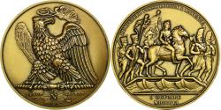 World Coins - France, Medal, Napoléon Ier, l'Empereur passe le Rhin à Mayence, Denon