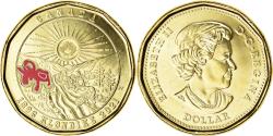World Coins - Coin, Canada, Dollar, 2021, Colorized, , Brass plated steel (three-ply)