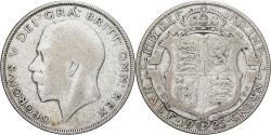 World Coins - Coin, Great Britain, George V, 1/2 Crown, 1925, British Royal Mint,