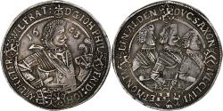 World Coins - Duchy of Saxe-Altenburg, Johann Philipp, Thaler, 1623, Saalfeld, Silver