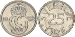 World Coins - Coin, Sweden, Carl XVI Gustaf, 25 Öre, 1982, , Copper-nickel, KM:851