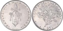 World Coins - Coin, VATICAN CITY, Paul VI, 50 Lire, 1971, Roma, , Stainless Steel