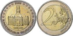 World Coins - GERMANY - FEDERAL REPUBLIC, 2 Euro, 2009, Stuttgart, Bi-Metallic,