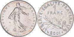 World Coins - Coin, France, Semeuse, Franc, 2001, BU, , Nickel, KM:925.2, Gadoury:474
