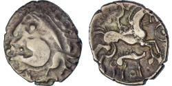 Ancient Coins - Coin, Aulerci Eburovices, Hémistatère "au sanglier", 1st century BC, Evreux