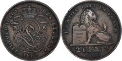 World Coins - Coin, Belgium, 2 Centimes, 1909