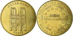 World Coins - France, Token, Touristic token, Paris - Notre Dame n°1, Arts & Culture, 2004
