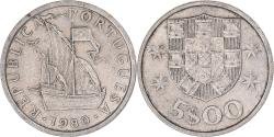 World Coins - Coin, Portugal, 5 Escudos, 1980