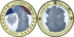 World Coins - France, Medal, Les piliers de la République, Marianne, , Copper Plated