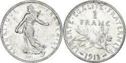 World Coins - Coin, France, Semeuse, Franc, 1913, Paris, , Silver, KM:844.1