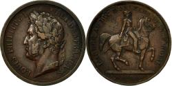 World Coins - France, Medal, Louis Philippe Ier, l'Armée au Duc d'Orléans, 1842, Barre