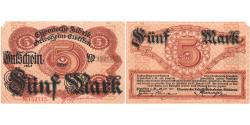 World Coins - Germany, Frankfurt am Main, 5 Mark, 1919-12-31, EF(40-45)